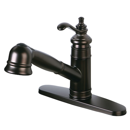 Gourmetier Templeton Pull-Out Kitchen Faucet, Oil Rubbed Bronze GSC7575TL